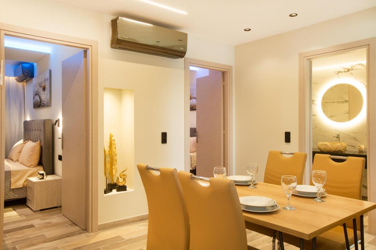 Black Rocks Family, Luxury Seafront Beach Maisonette Agios Gordios (Corfu) Exterior foto